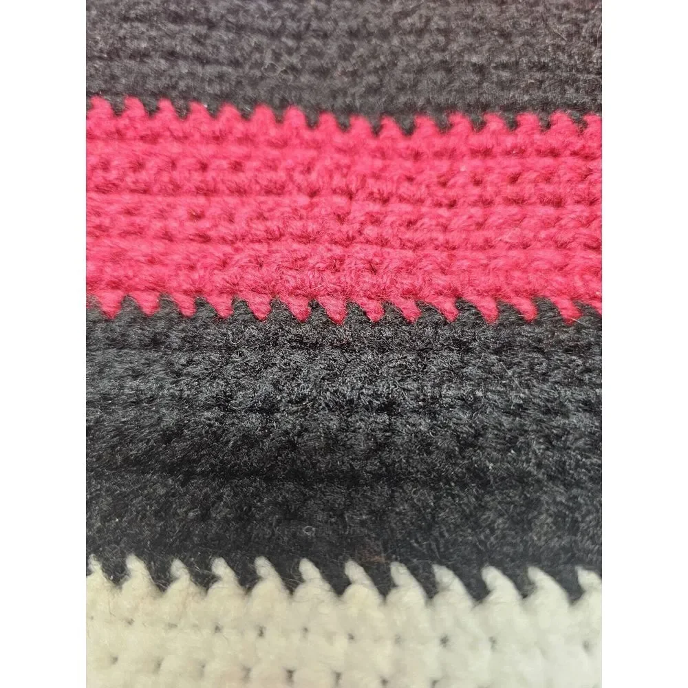 New Handmade Crochet‎ / Knitted Baby Afghan Lap/Wrap/Throw 28.5